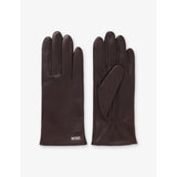 Branded Leather Gloves - 6.5