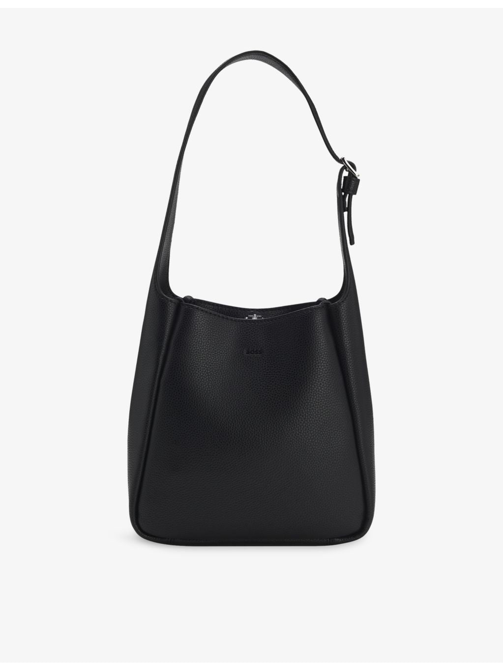 BOSS faux-leather shoulder bag with adjustable strap - British product