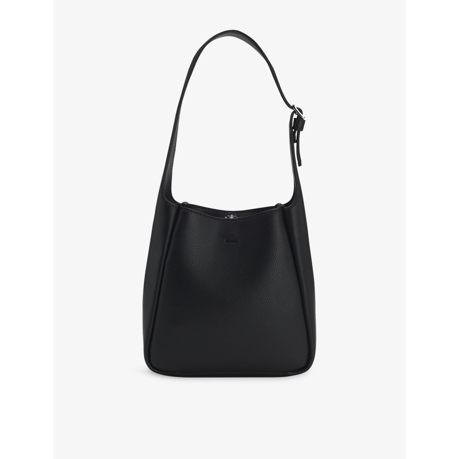 BOSS faux-leather shoulder bag with adjustable strap - British product