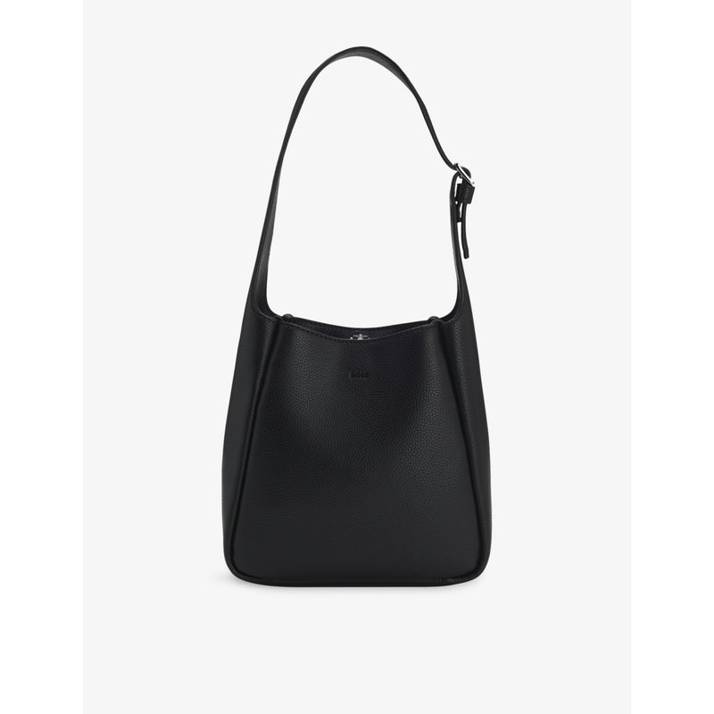 BOSS faux-leather shoulder bag with adjustable strap - British product