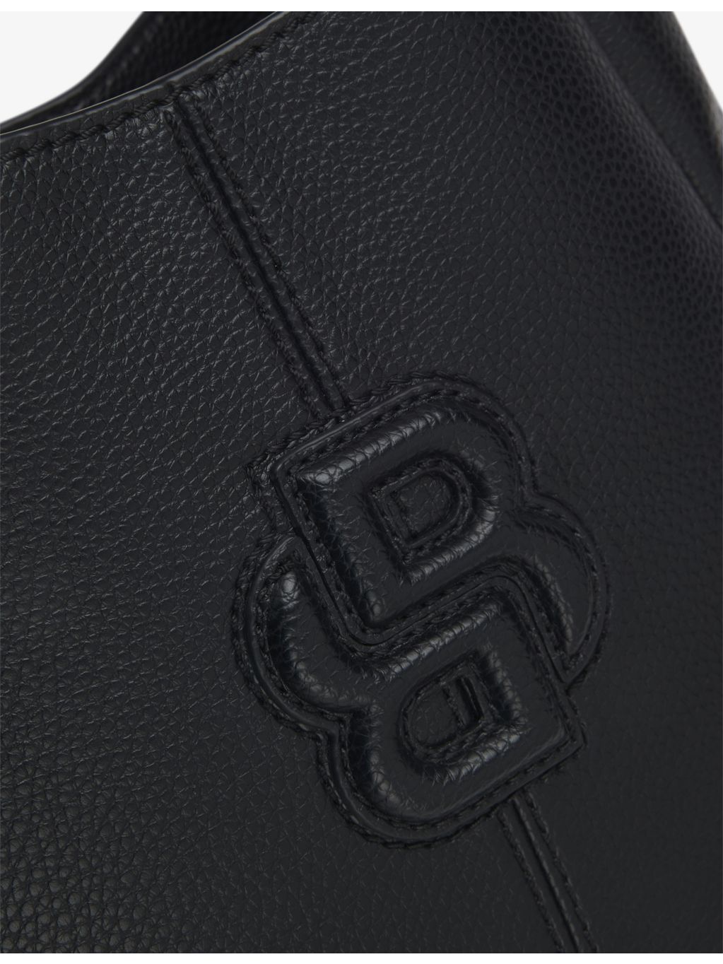 BOSS faux-leather shoulder bag with adjustable strap - British product