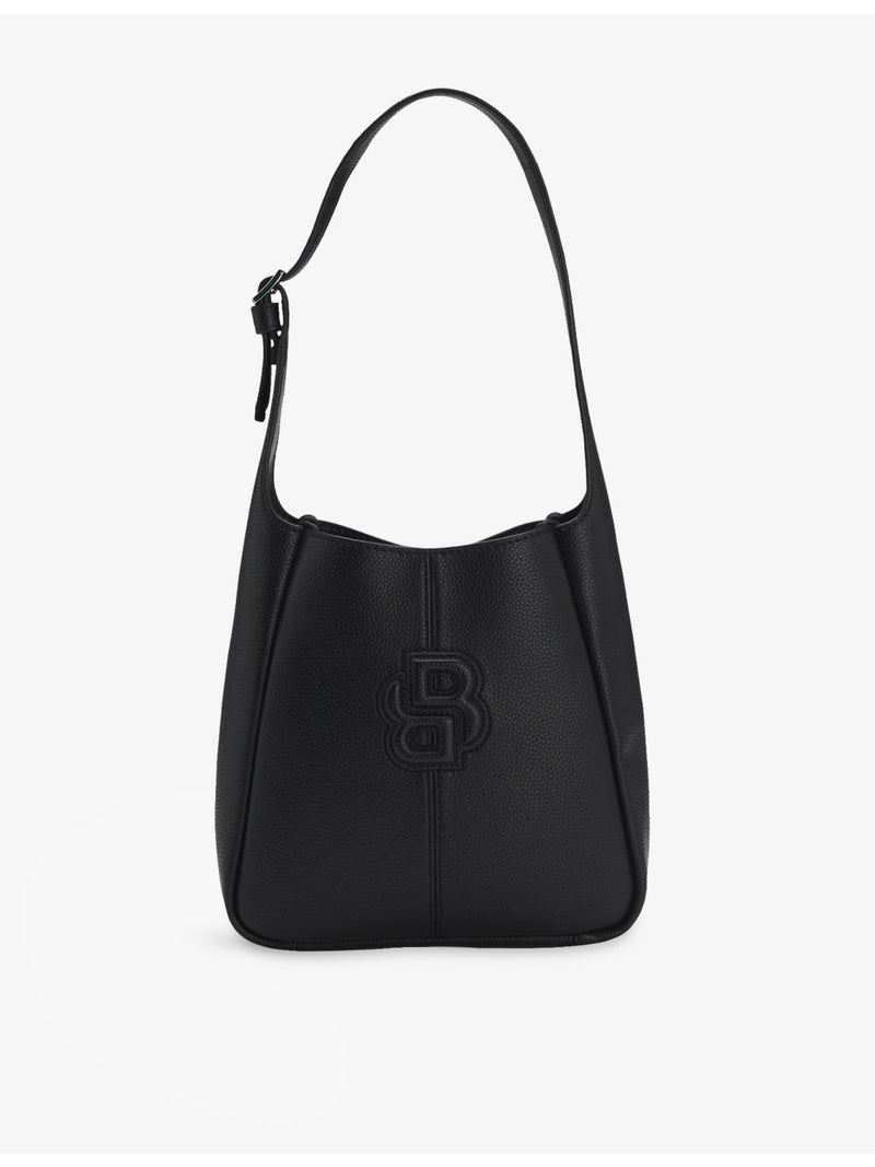 BOSS faux-leather shoulder bag with adjustable strap - British product