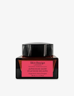 Skin Design London Alpine Rose Glow facial serum 50ml, imported from the UK