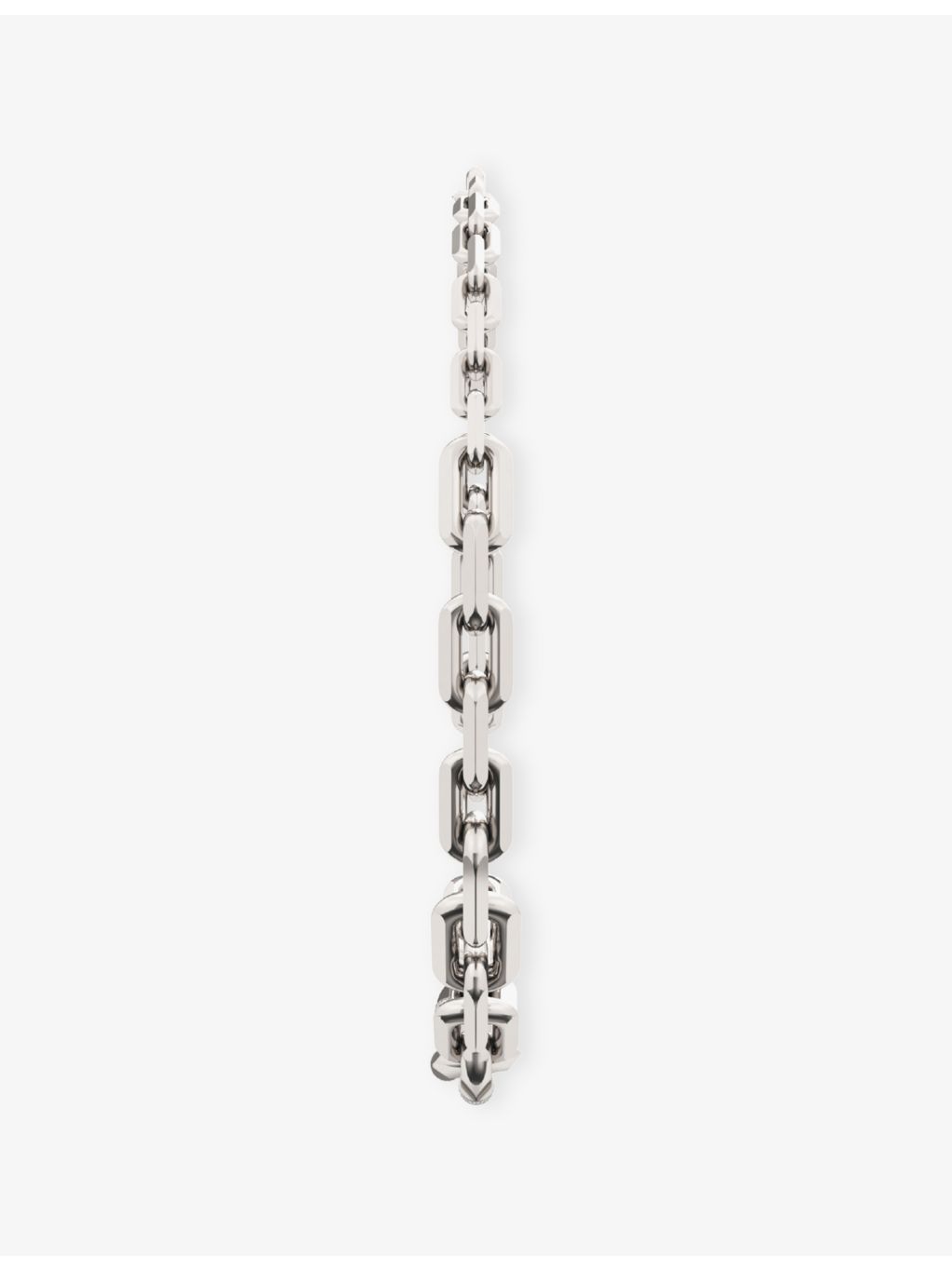Phoria Runaway graduated silver and white topaz necklace (British brand)