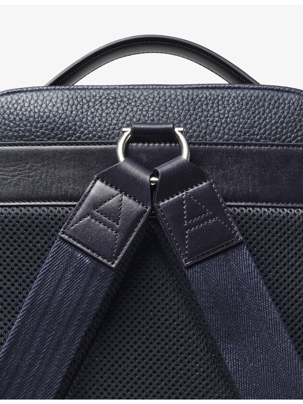 Aspinal of London zipped leather backpack 24L, imported from the UK
