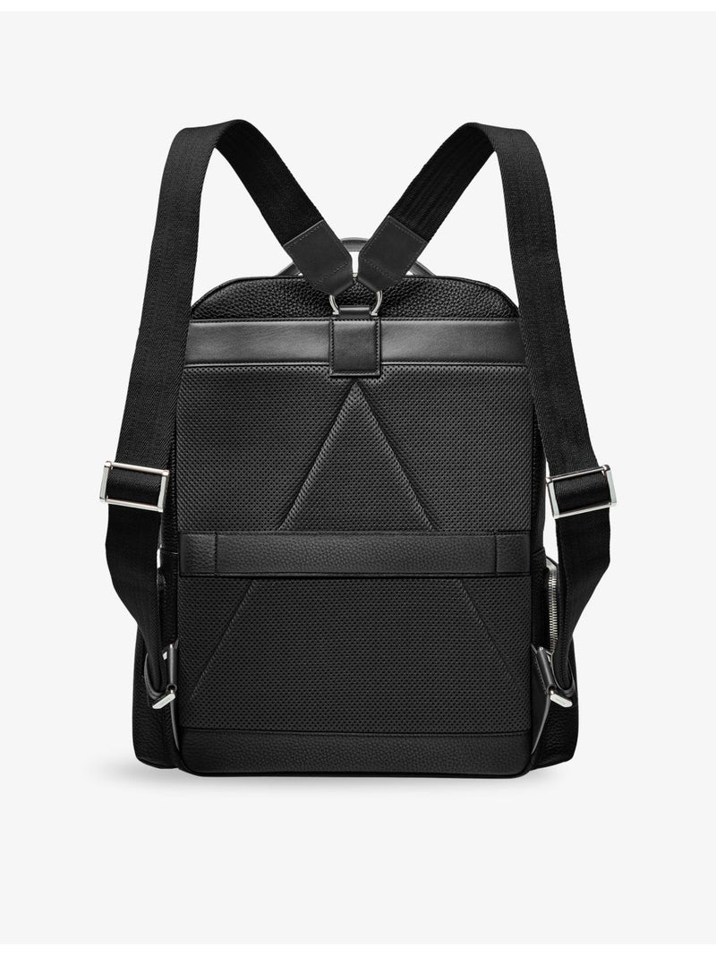 Aspinal of London leather backpack with zip fastening, imported from the UK