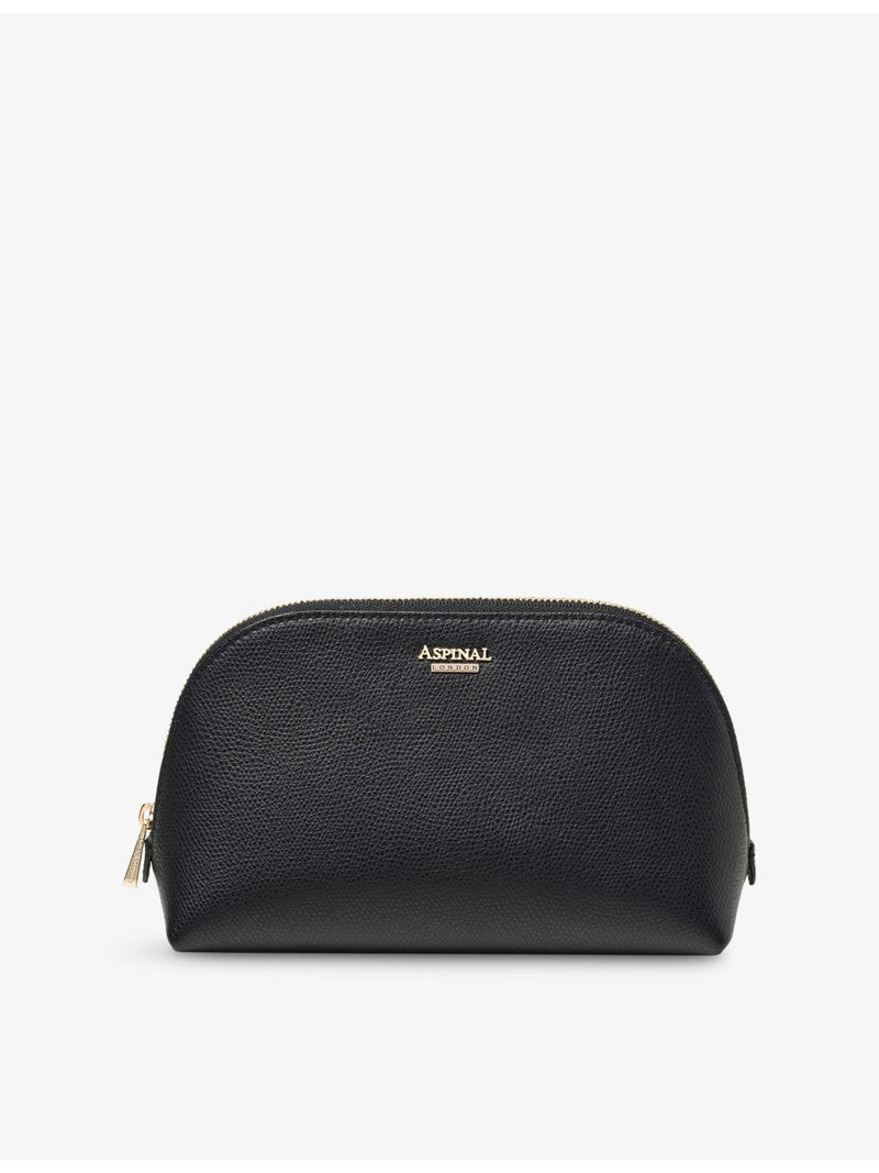 Aspinal of London small saffiano leather cosmetic case (British brand)