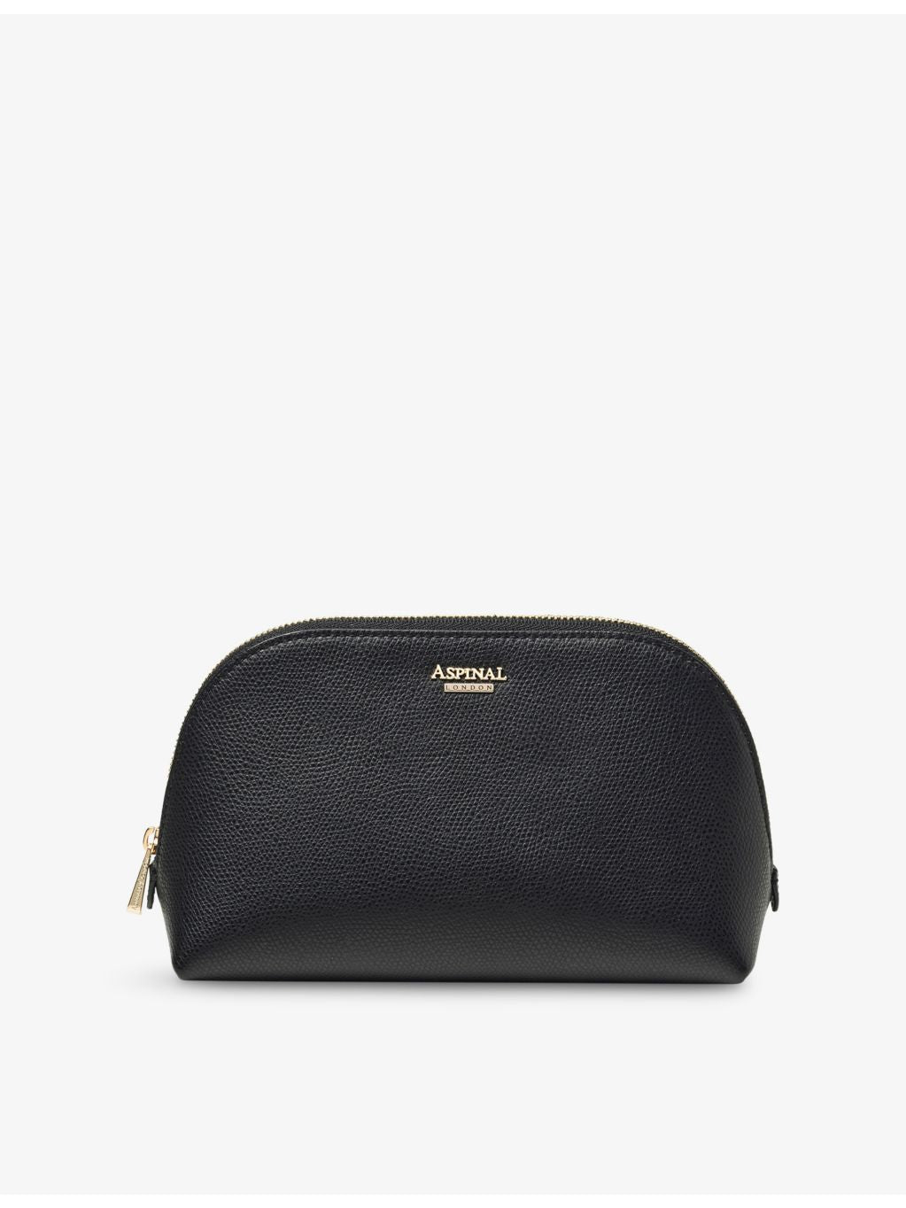 Aspinal of London small saffiano leather cosmetic case (British brand)