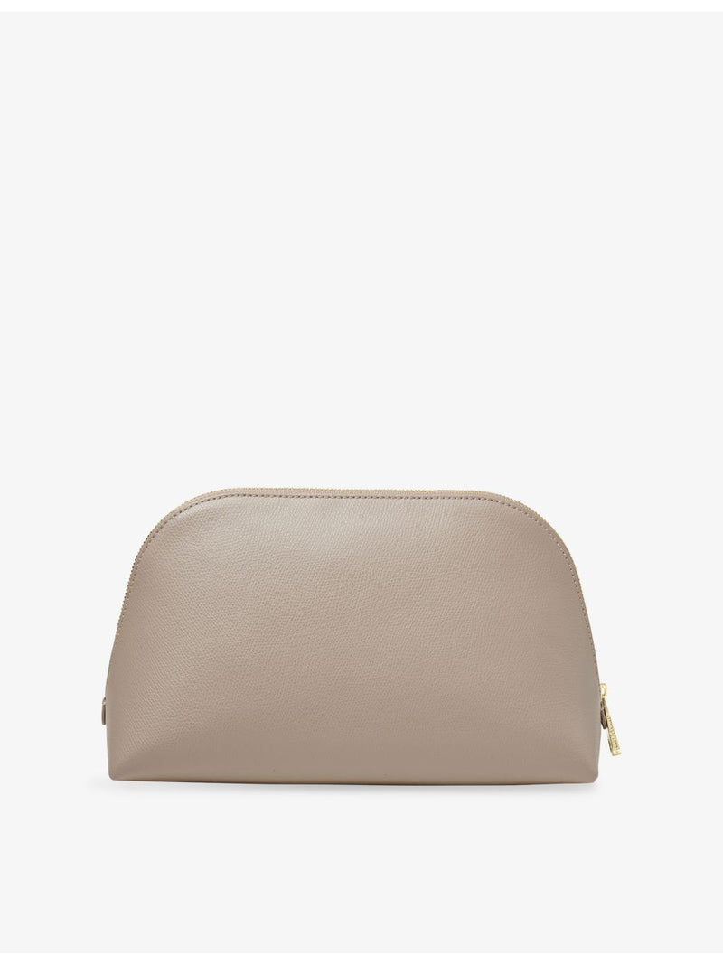 Aspinal of London large saffiano-leather cosmetic case - British product