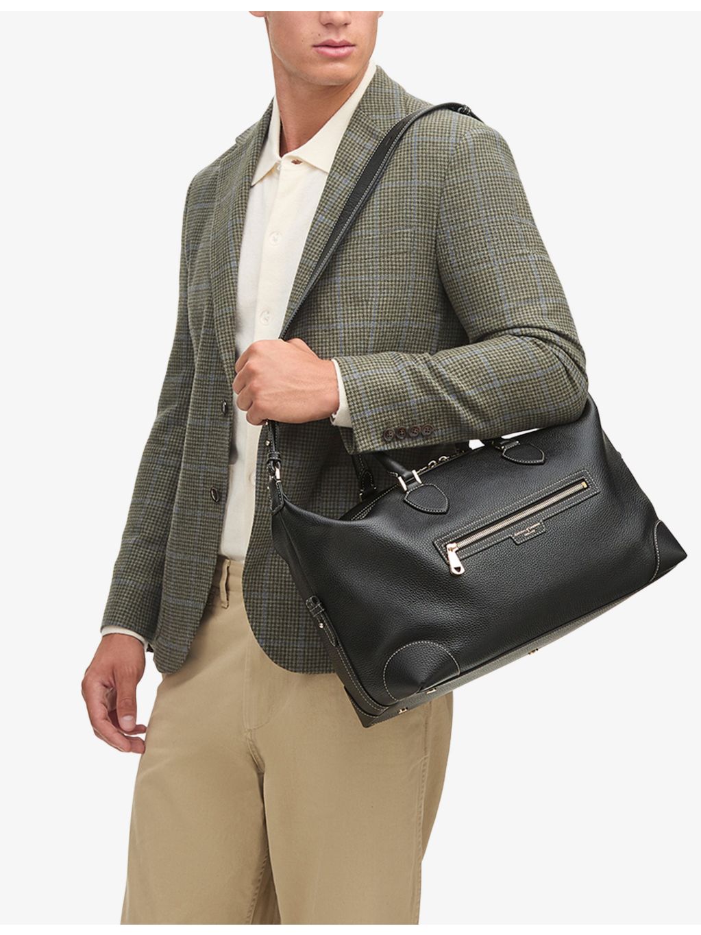 Aspinal of London Hudson leather bag - British product