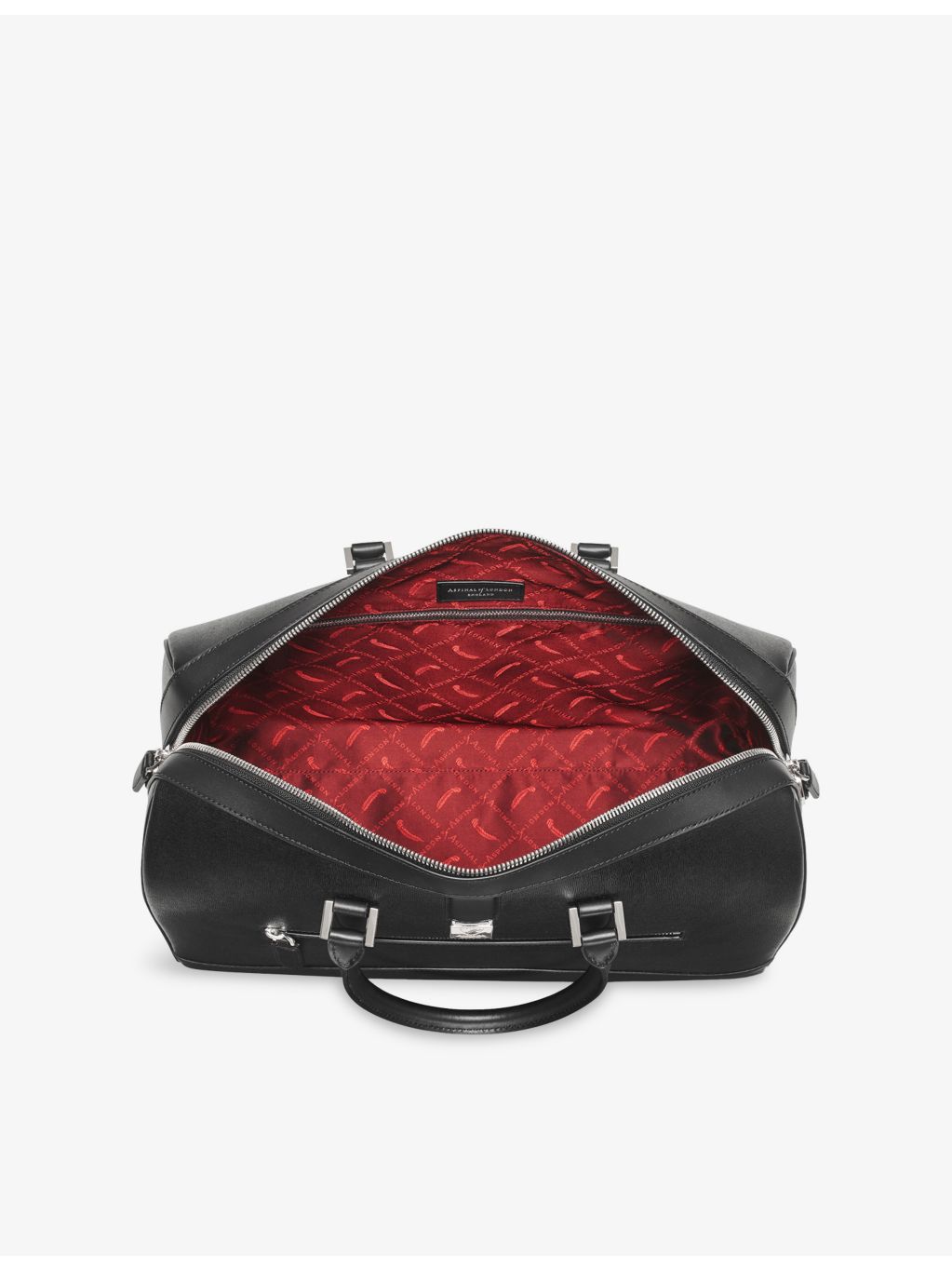 Aspinal of London Connaught leather flight bag, imported from the UK