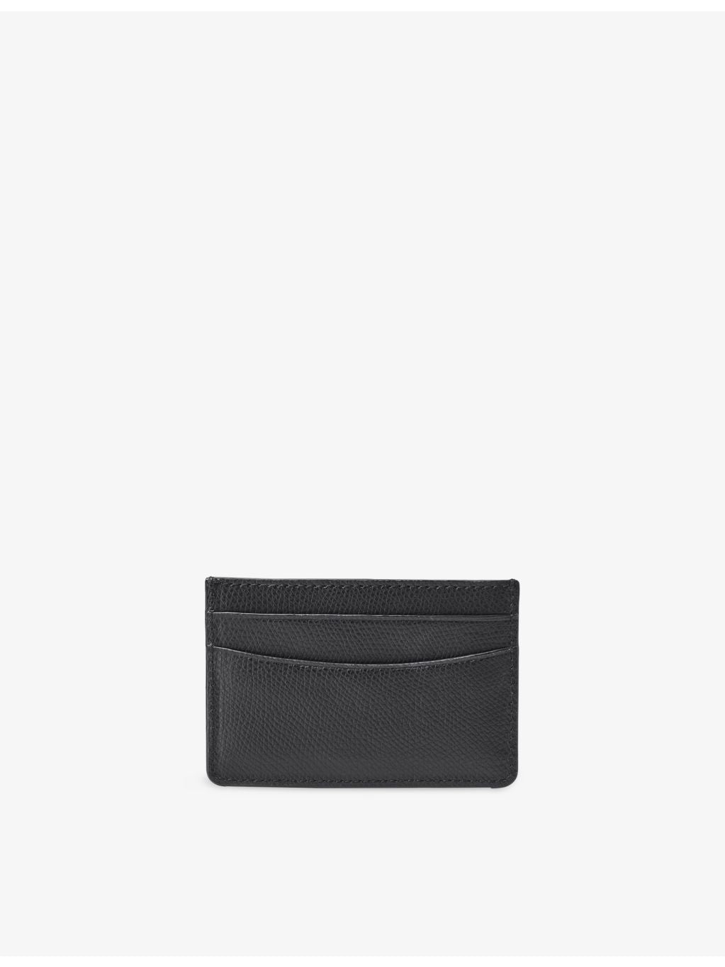 Aspinal of London slim leather card holder with card slots (British brand)