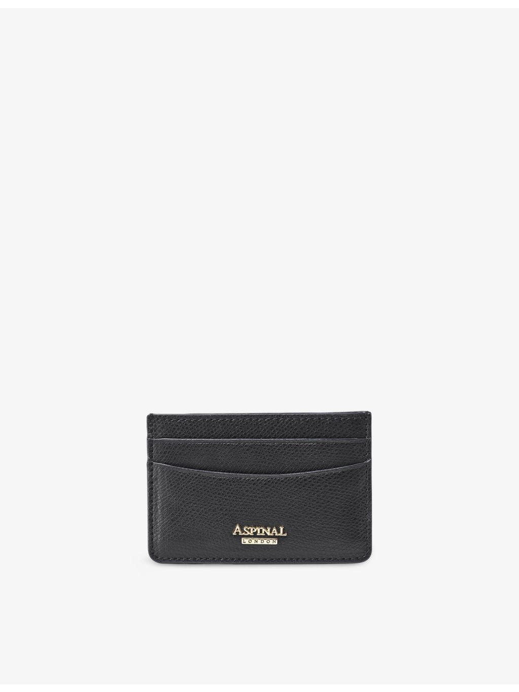 Aspinal of London slim leather card holder with card slots (British brand)
