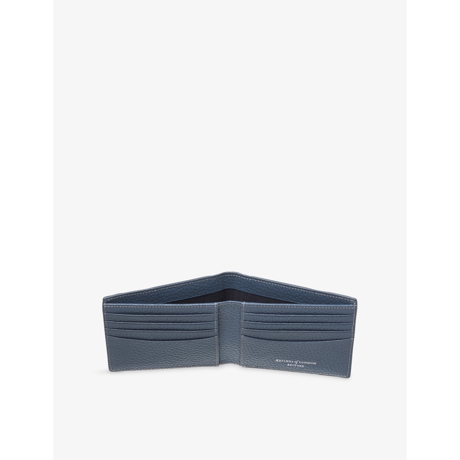Aspinal of London Union Jack billfold leather wallet (British brand)