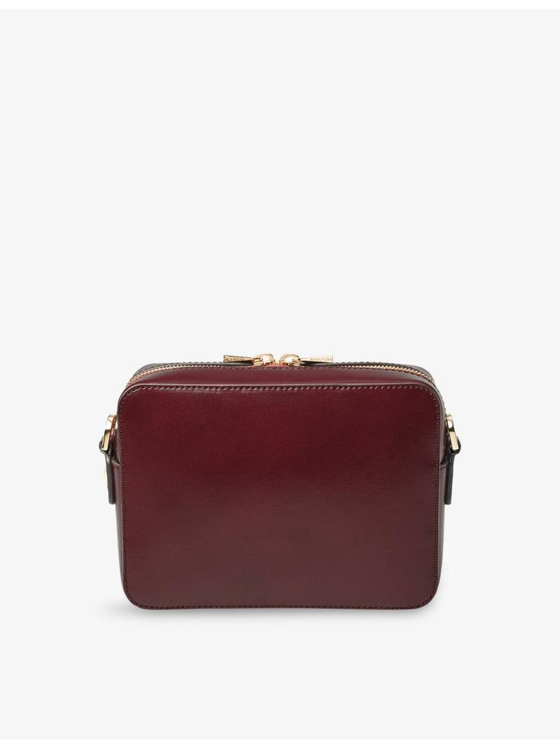 Aspinal of London interlock-weave leather camera bag, UK version