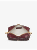 Aspinal of London interlock-weave leather camera bag, UK version