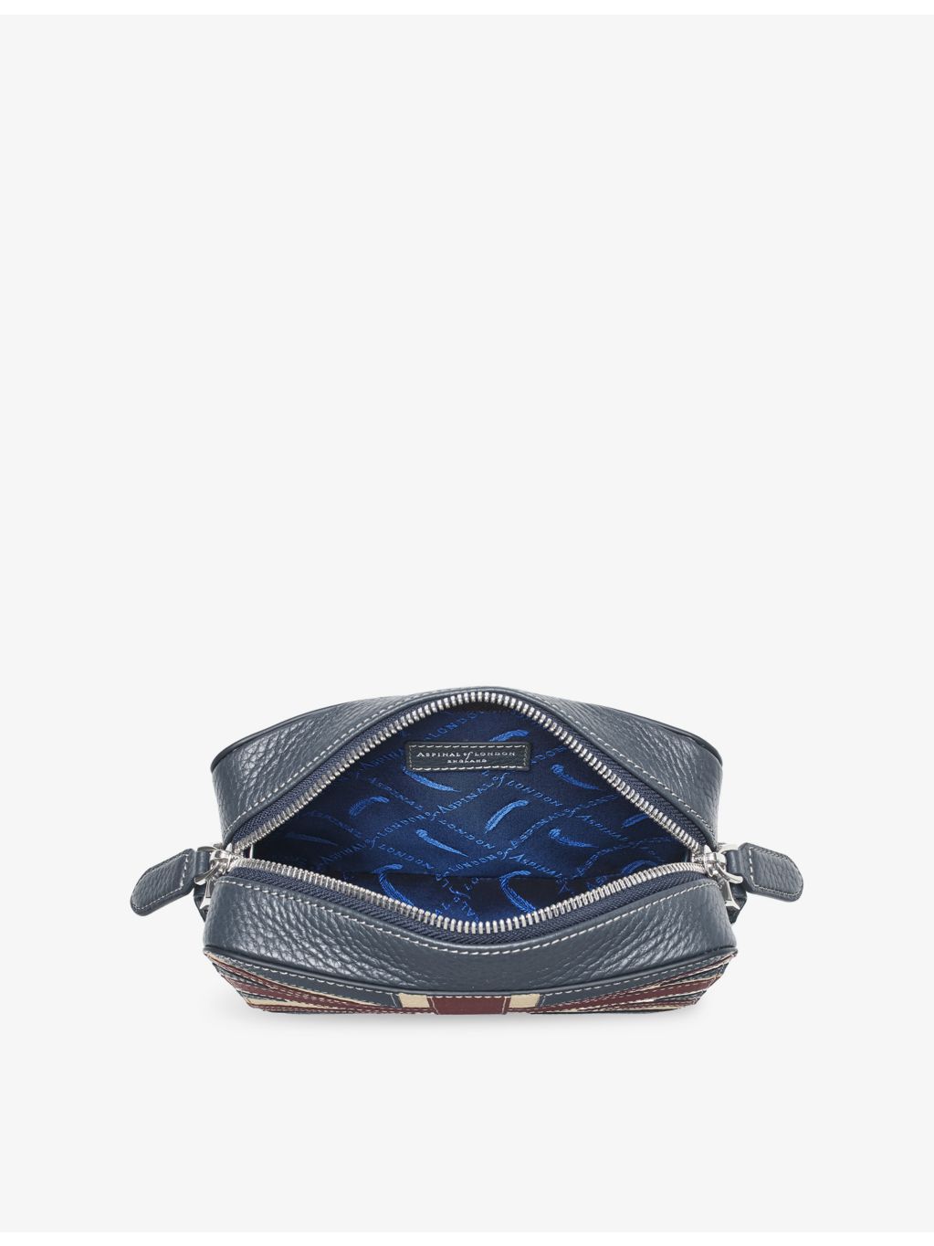 Asplinal of London Union Jack leather camera bag (British brand)
