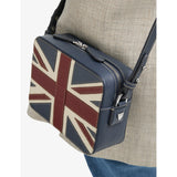 Asplinal of London Union Jack leather camera bag (British brand)
