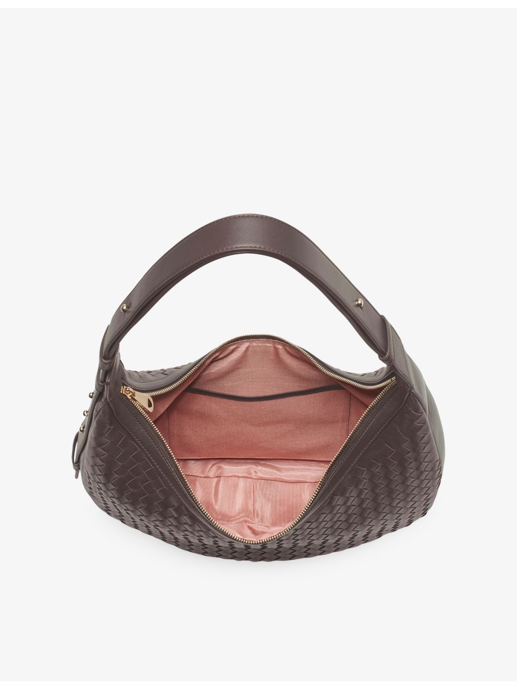 Aspinal of London Hudson crescent leather cross-body bag (British brand)