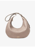 Aspinal of London Soho large crescent leather shoulder bag - British product