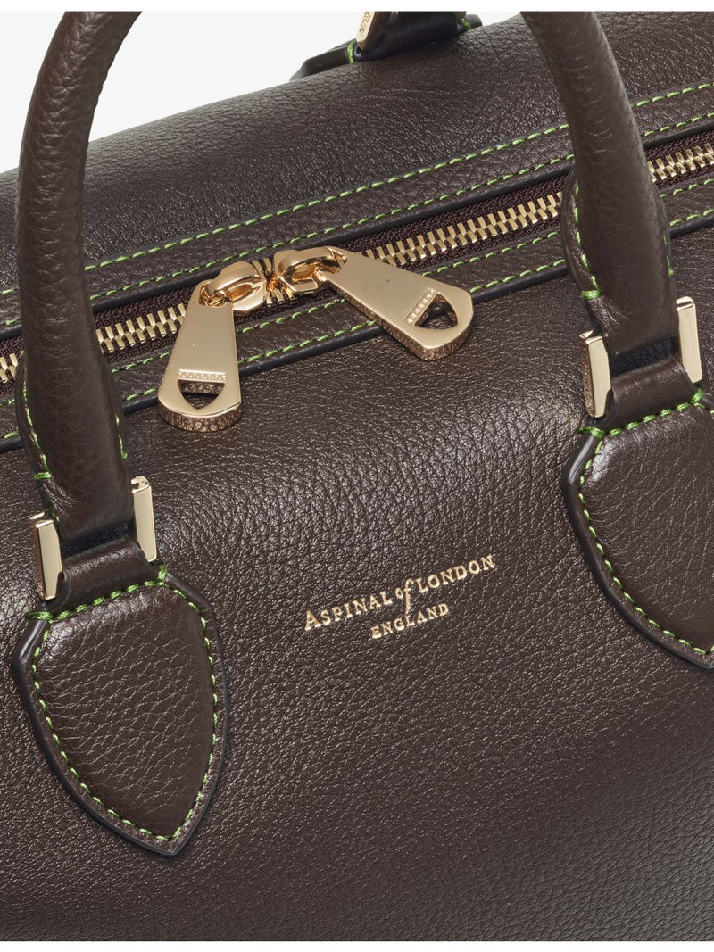 Aspinal of London Hudson leather bowling bag, UK version