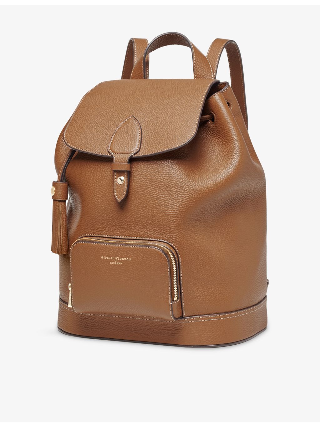 Aspinal of London Hudson small leather backpack, imported from the UK