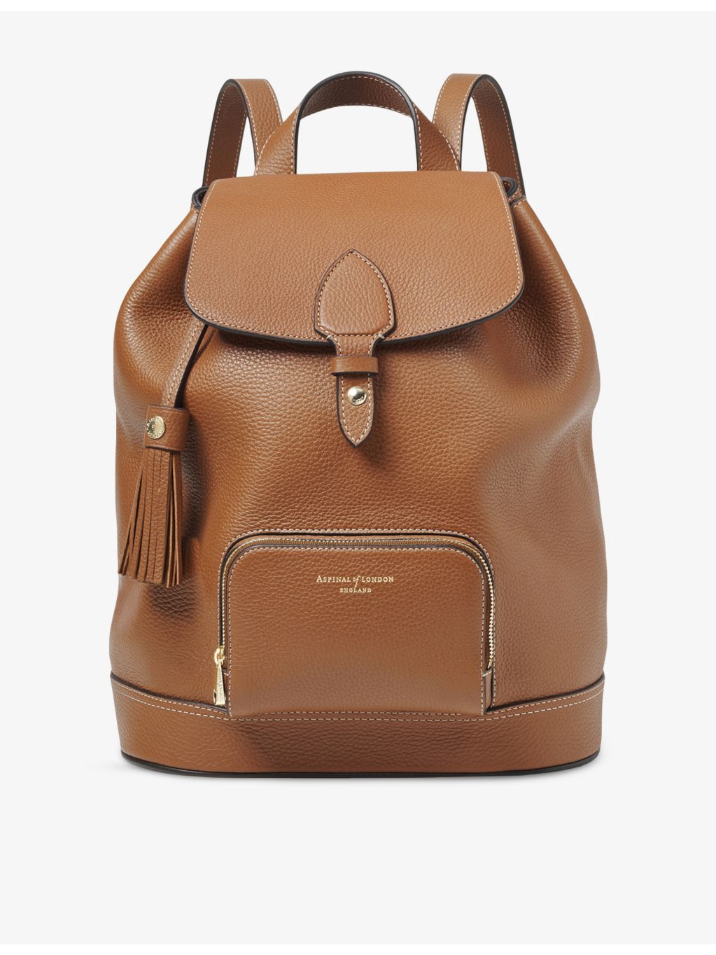 Aspinal of London Hudson small leather backpack, imported from the UK