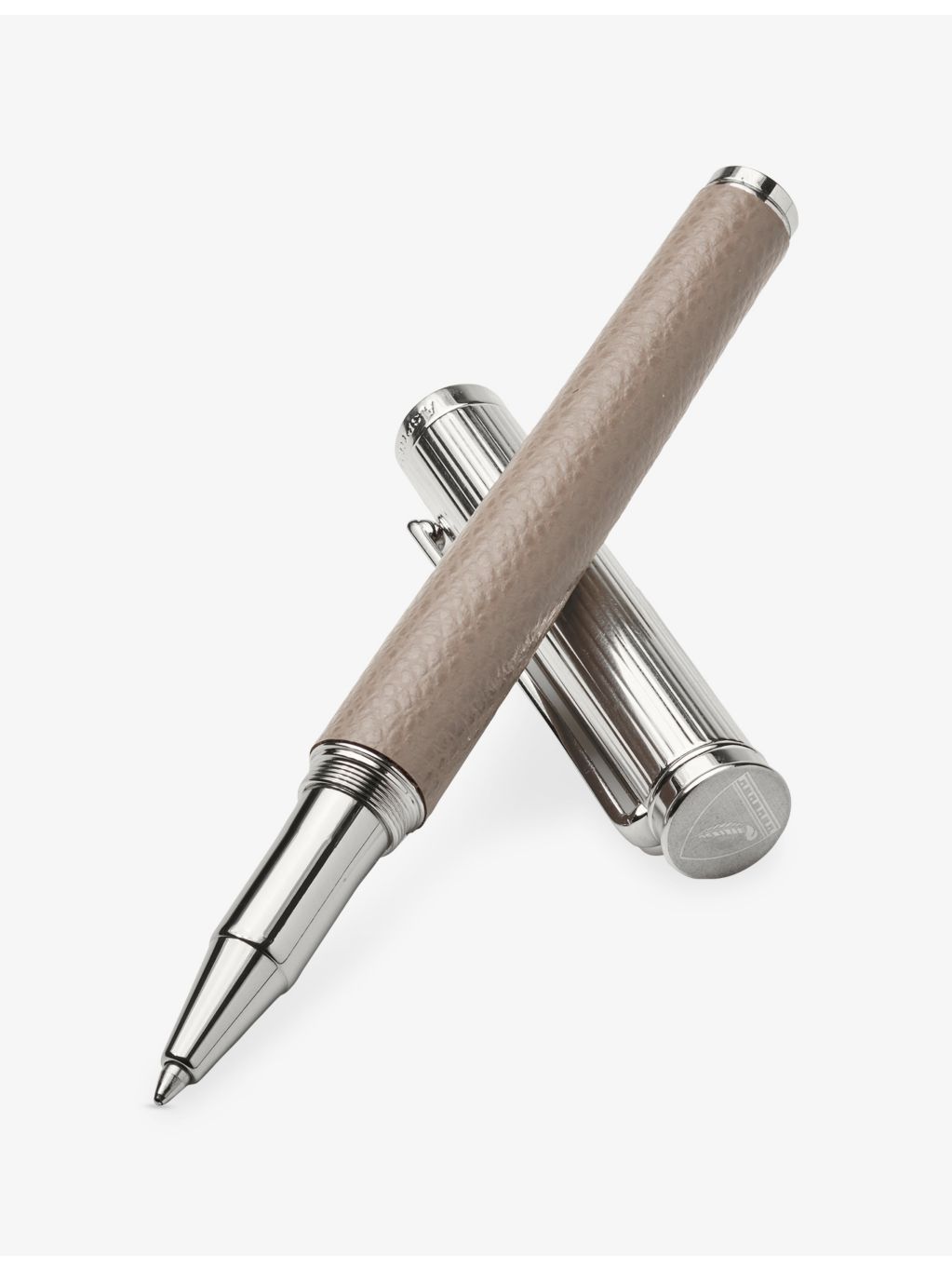 Aspinal of London leather rollerball pen 5.3 inches - British product