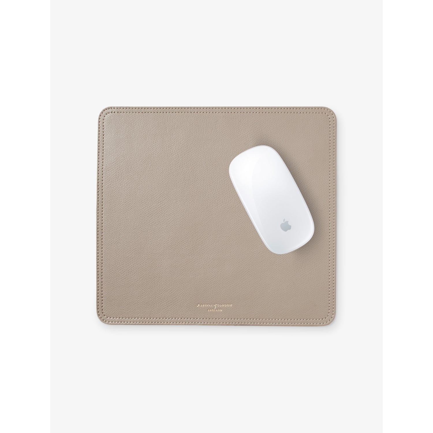 Aspinal of London 100% leather travel mouse pad - British product