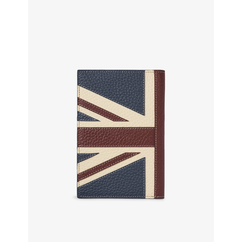 Aspinal of London Pebble Leather passport cover, UK version