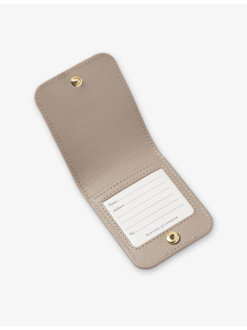 Aspinal of London leather luggage tag 25cm - British product