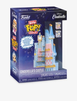 Funko Bitty Pop Cinderella display castle with mini figures - British product