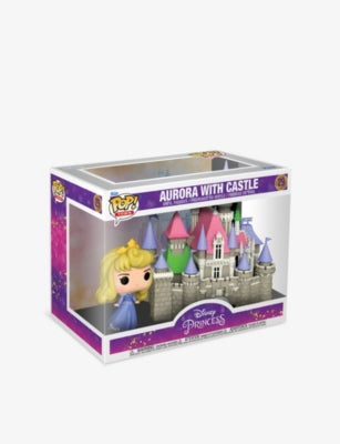 Funko Pop! Disney Princess Aurora vinyl figure with castle, UK version