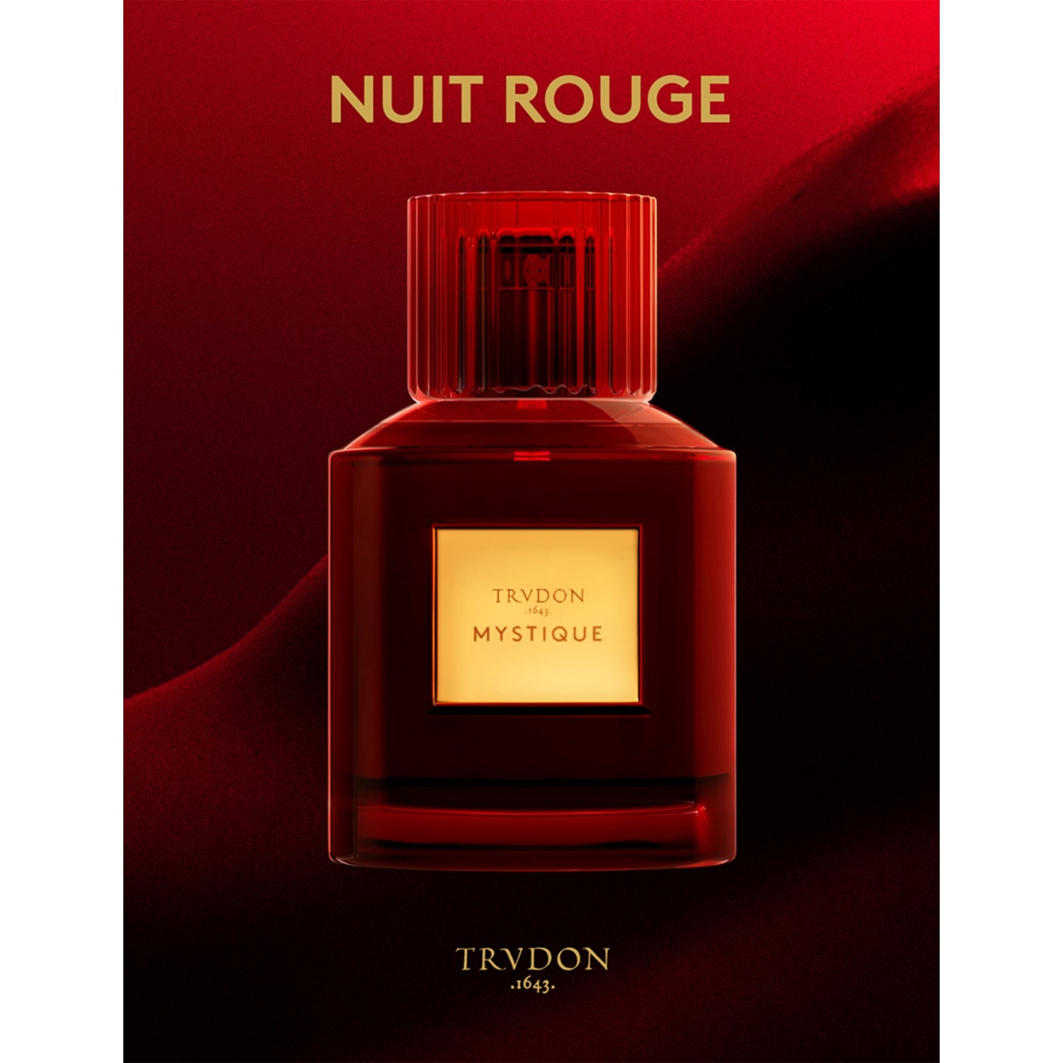 Trudon Mystique parfum 100ml spray bottle, UK version