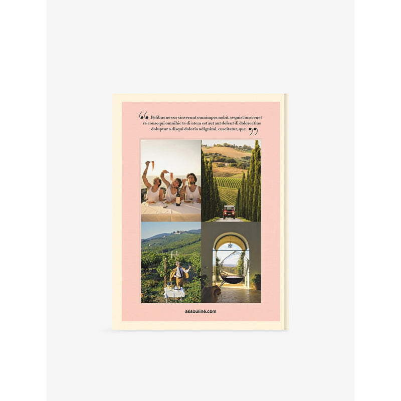 Assouline Wine & Travel Italy hardback book, UK version
