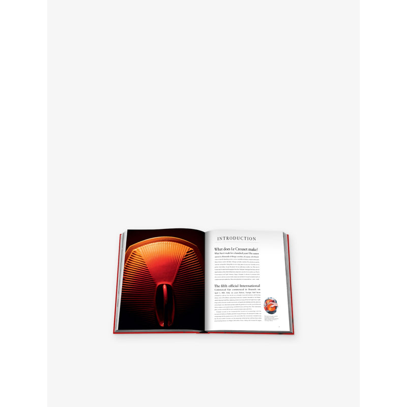 Le Creuset hardback book with slipcase, imported from the UK