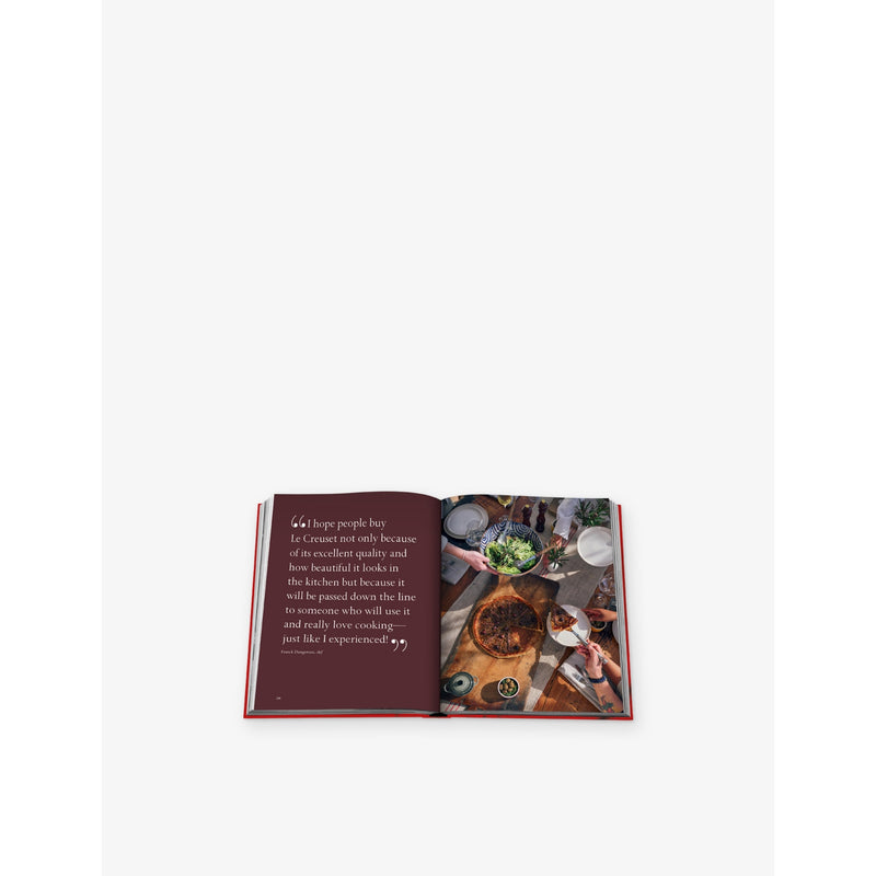 Le Creuset hardback book with slipcase, imported from the UK