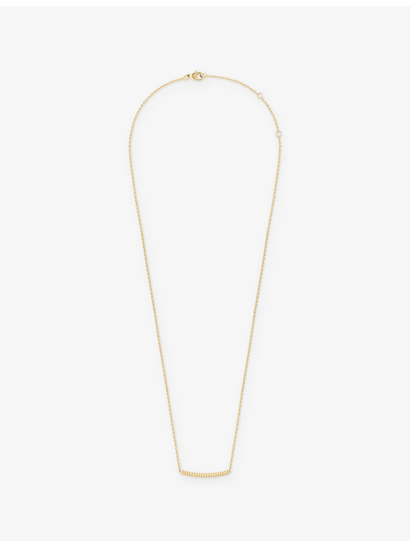Boucheron Quatre Grosgrain 18ct yellow gold pendant necklace 45cm (British brand)