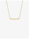Boucheron Quatre Grosgrain 18ct yellow gold pendant necklace 45cm (British brand)