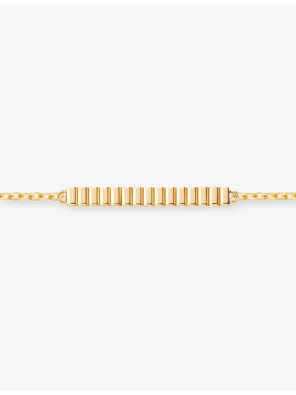 Boucheron 18ct yellow gold Quatre Grosgrain bracelet, UK version