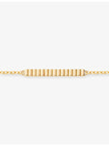 Boucheron 18ct yellow gold Quatre Grosgrain bracelet, UK version