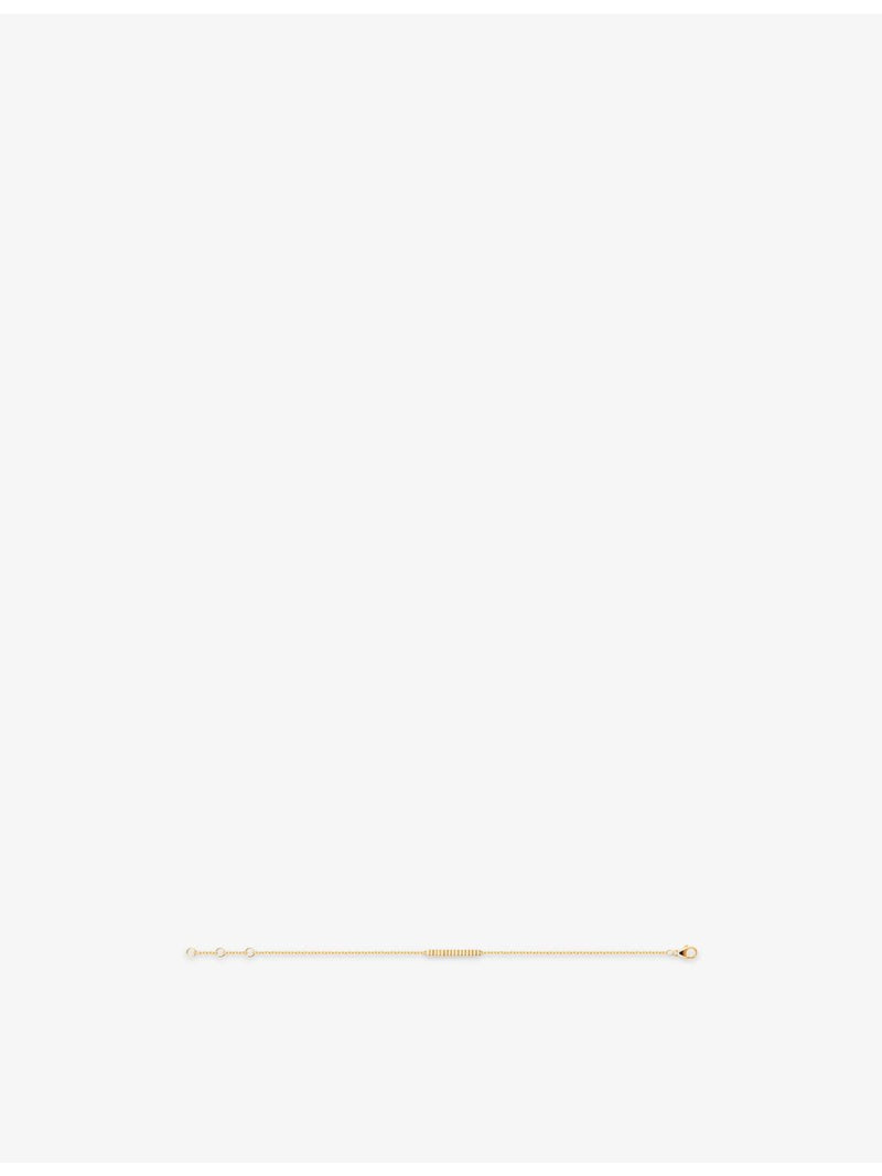 Boucheron 18ct yellow gold Quatre Grosgrain bracelet, UK version