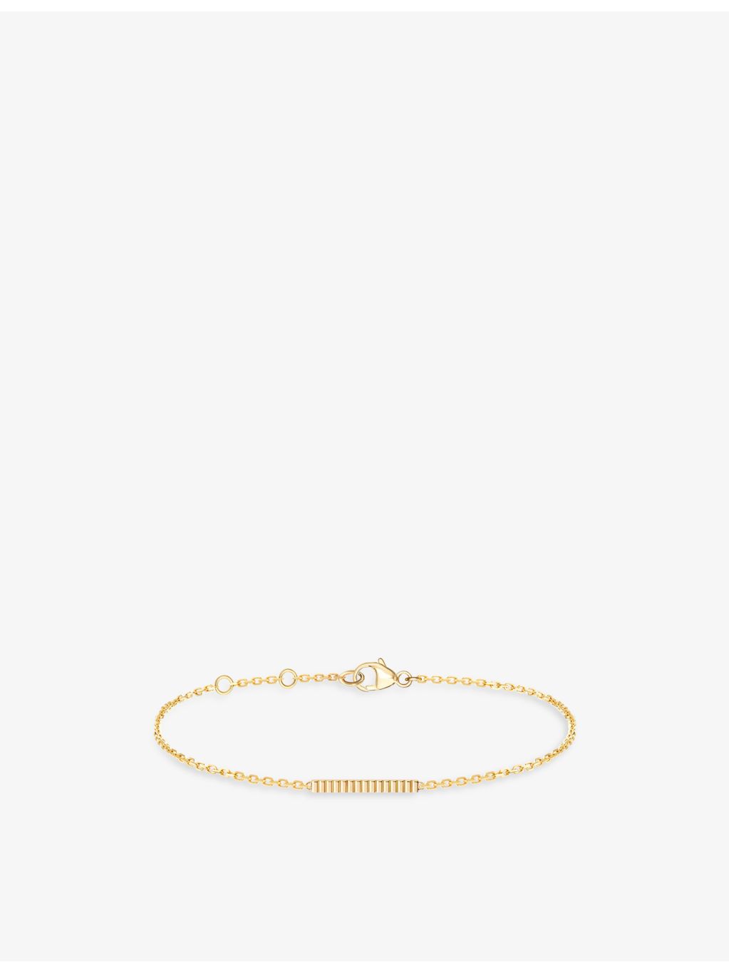 Boucheron 18ct yellow gold Quatre Grosgrain bracelet, UK version