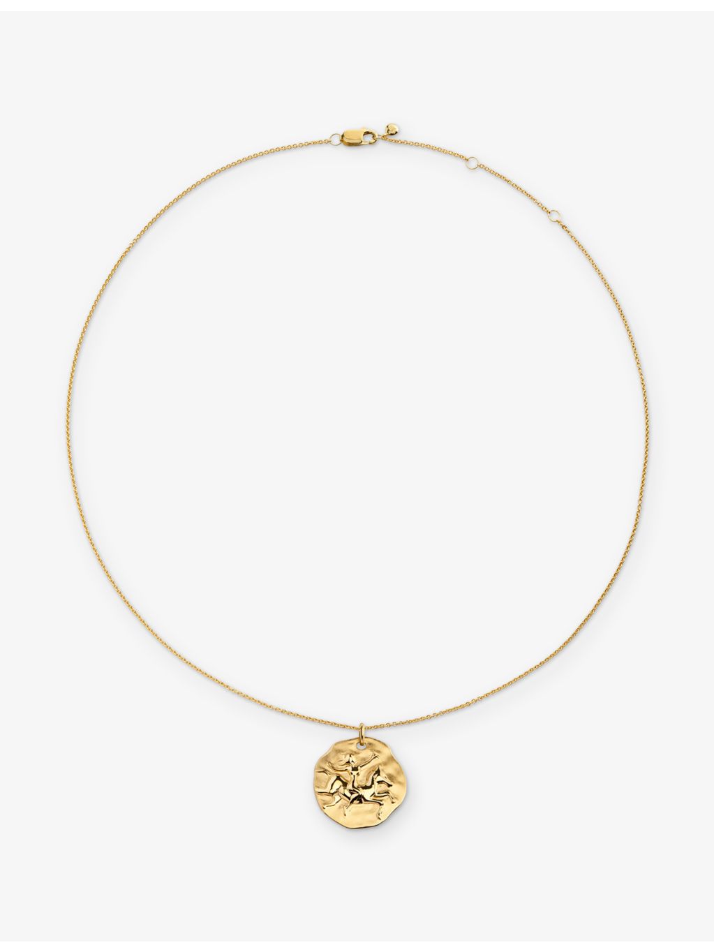 Monica Vinader Sagittarius zodiac pendant necklace (British brand)