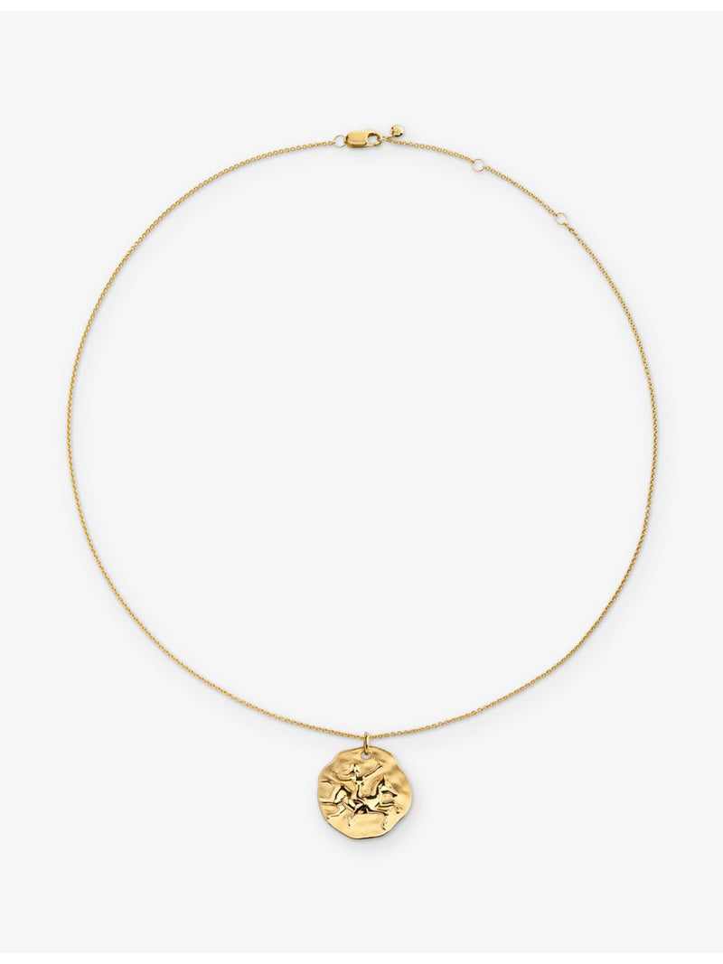Monica Vinader Sagittarius zodiac pendant necklace (British brand)