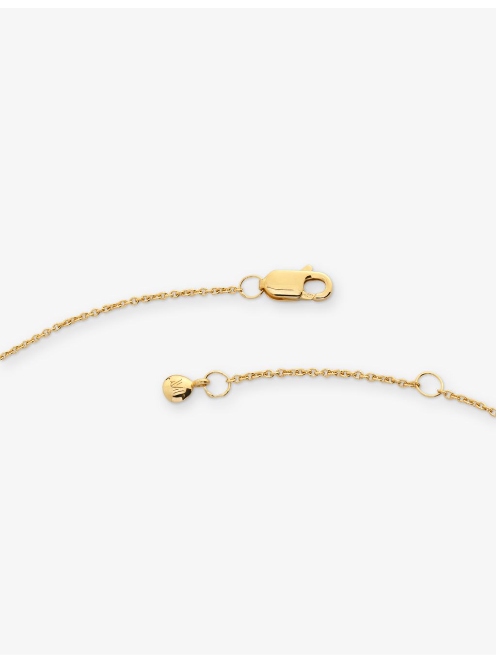 Monica Vinader Pisces pendant 18ct gold vermeil - British product