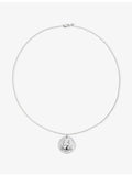 Monica Vinader Cancer Zodiac sterling silver pendant necklace, imported from the UK