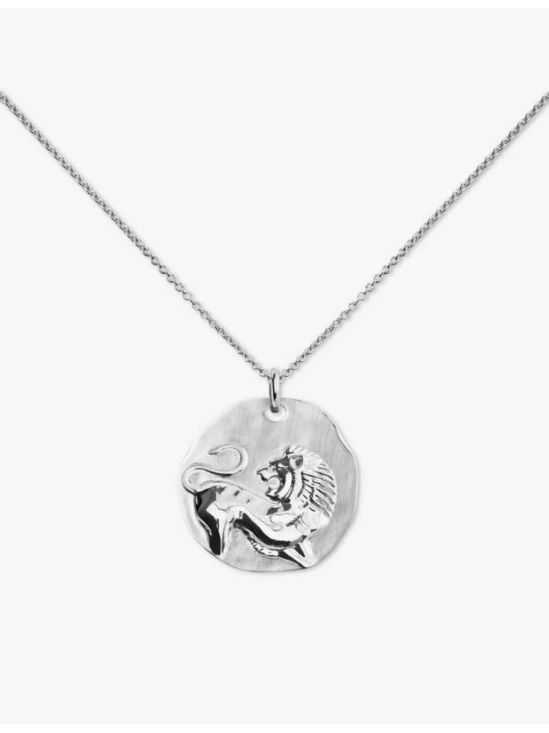 Monica Vinader Leo zodiac sterling silver pendant necklace - British product