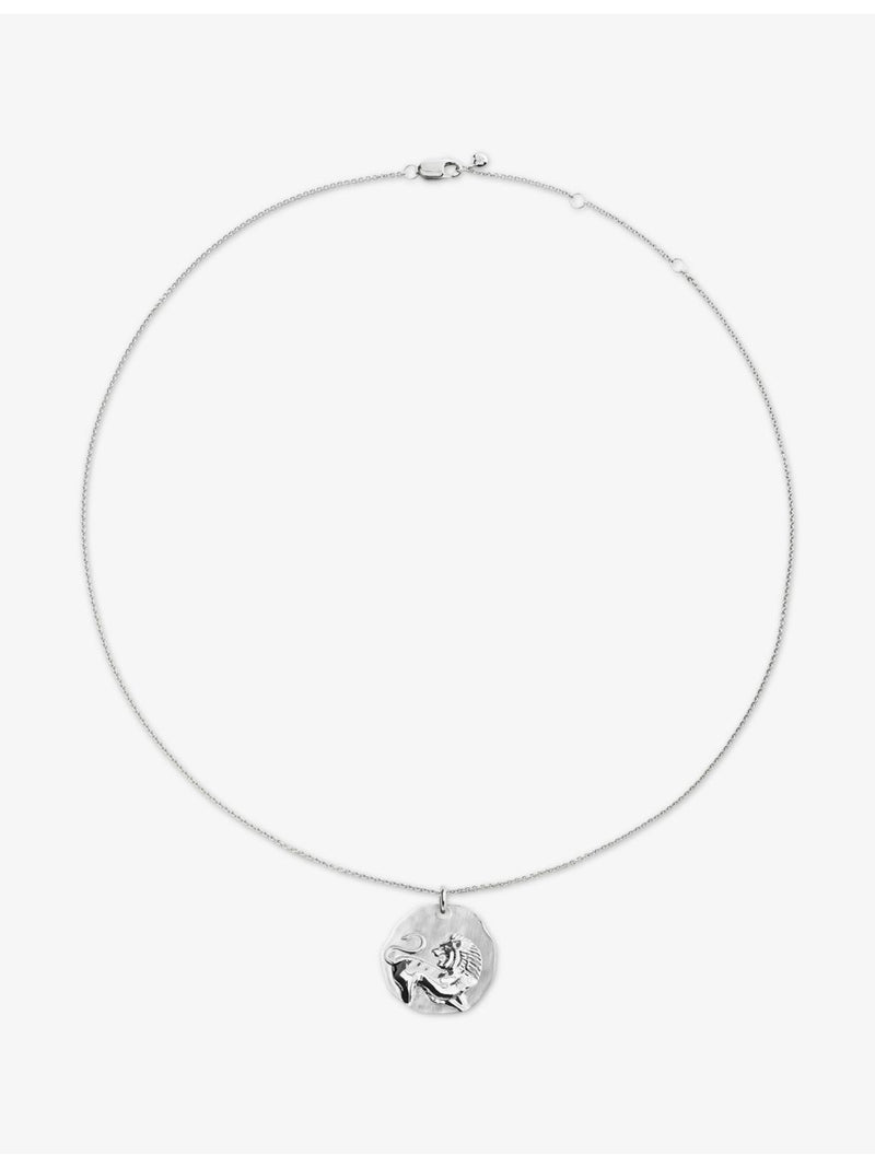 Monica Vinader Leo zodiac sterling silver pendant necklace - British product