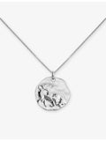 Monica Vinader Taurus zodiac pendant necklace in sterling silver (British brand)
